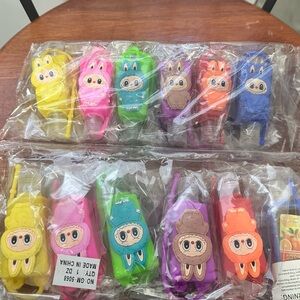 Colorful labubu hand sanitizer’s